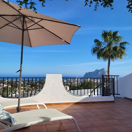 Casa Sunrise - Costa Blanca House With Rooftop, 5 Swimming Pools And Panoramic Sea- And Views At Penon De Ifach カルプ エクステリア 写真