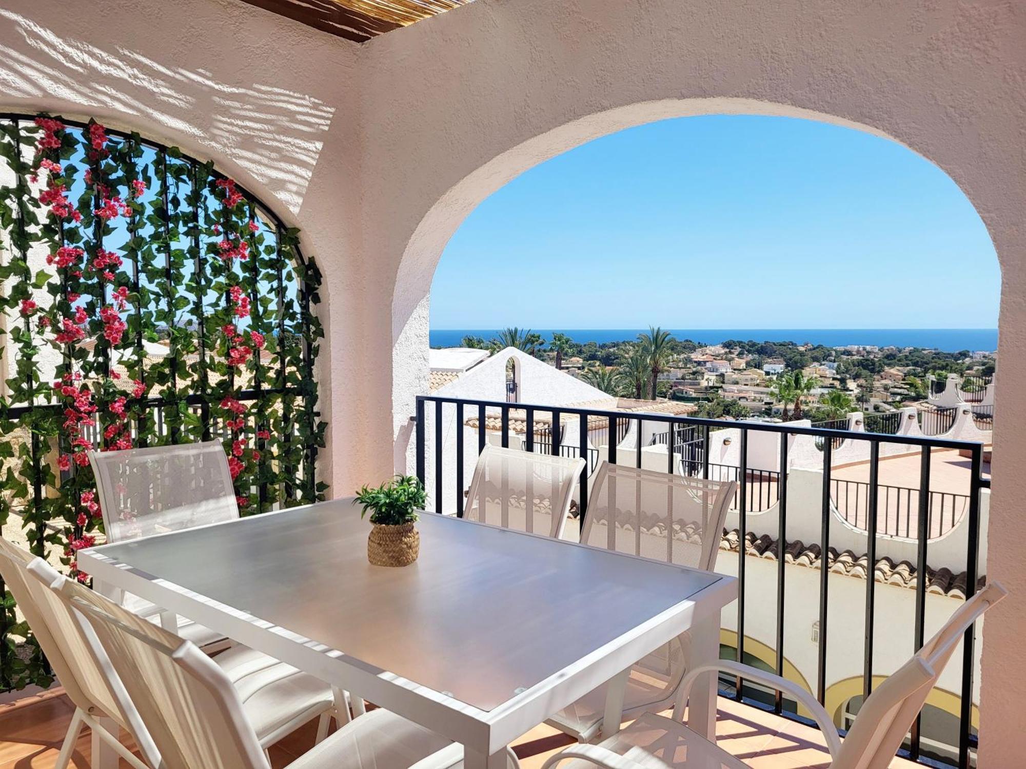 Casa Sunrise - Costa Blanca House With Rooftop, 5 Swimming Pools And Panoramic Sea- And Views At Penon De Ifach カルプ エクステリア 写真